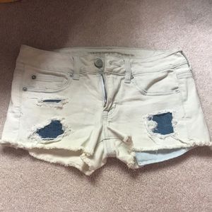American eagle jean shorts